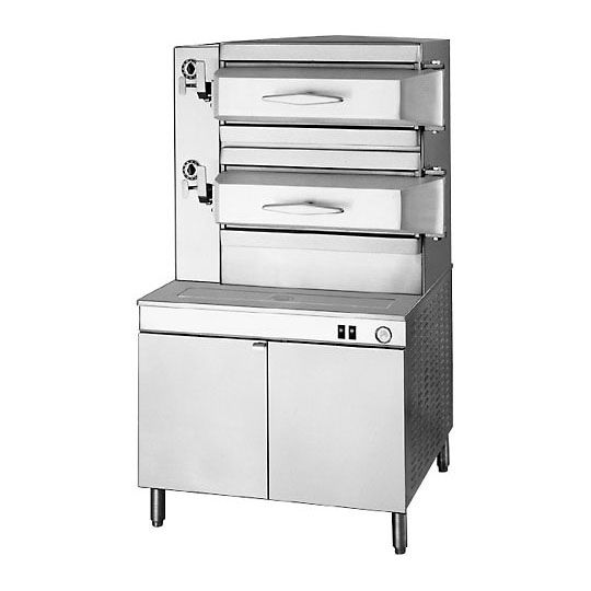 Cleveland Range Pressure Type Electric Steamer with 2 Compartments