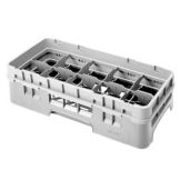 Cambro Camrack 10 Comp Half Size Glass Rack w/ Extender, Soft Gray