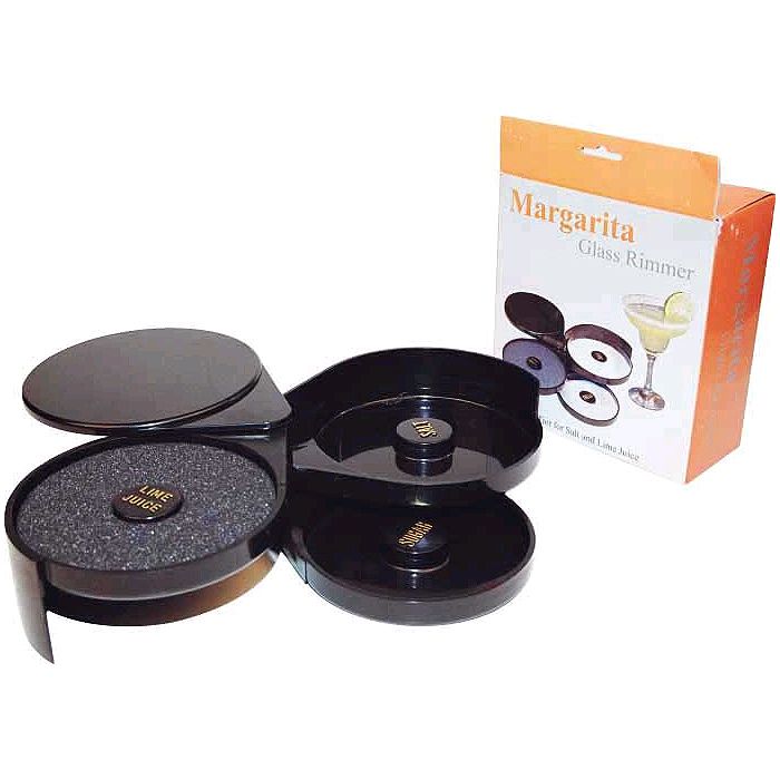 Winco Black 3 Tray Glass Rimmer