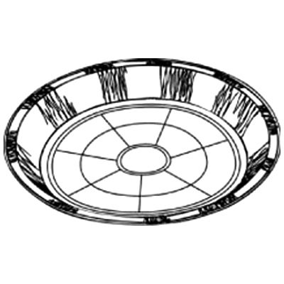 Extra Deep 10" Foil Pie Plate