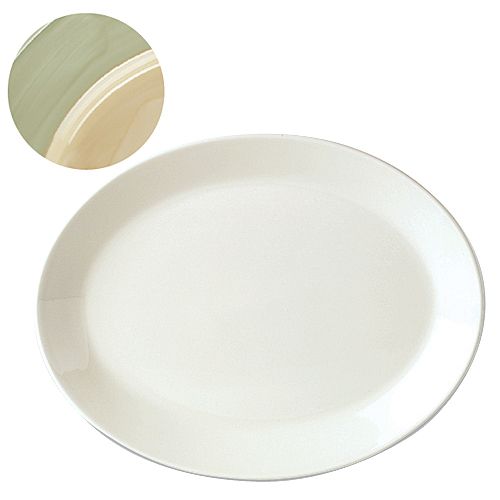 Steelite Performance Naturals Fennel 12" Oval Coupe Platter