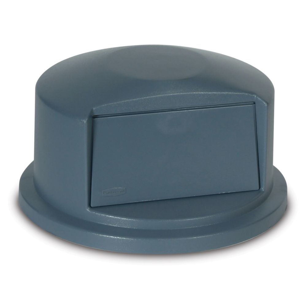 Rubbermaid BRUTE&reg; Gray Dome Top for 2632 Containers