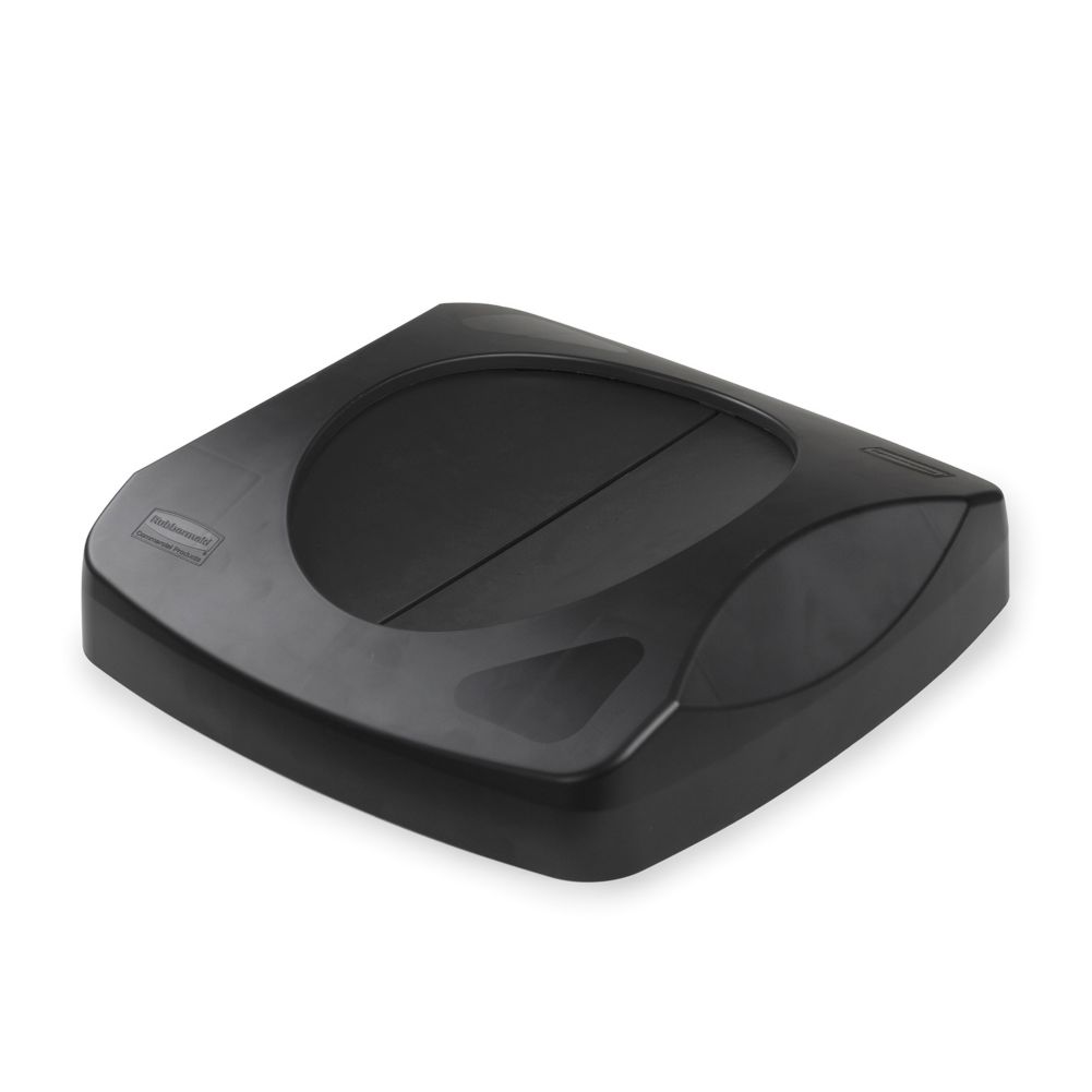 Rubbermaid Untouchable&reg; Black Swing Top for 23 Gal Containers