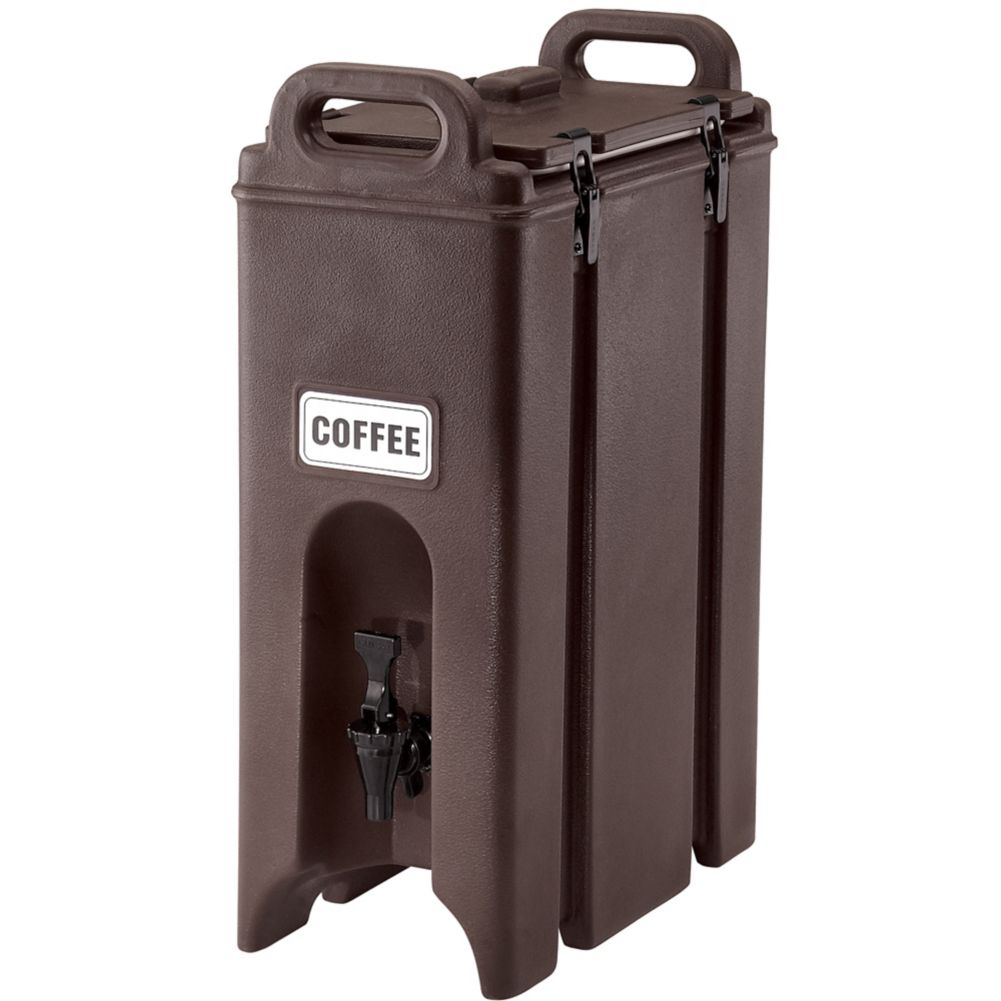 Cambro Dark Brown 5 Gal Camtainer&reg;