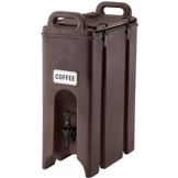 Cambro Dark Brown 5 Gal Camtainer&reg;