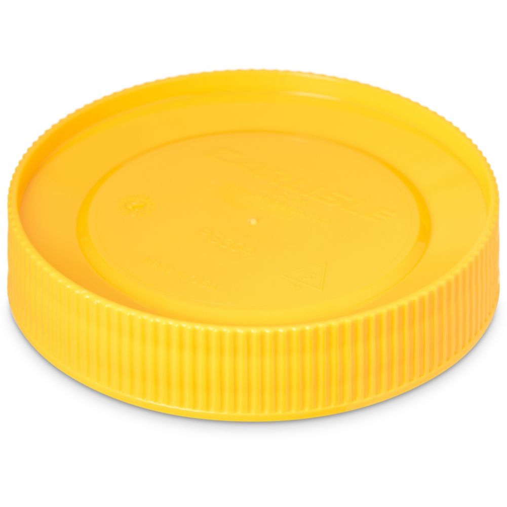 Carlisle&reg; Store 'n Pour Cap, Yellow