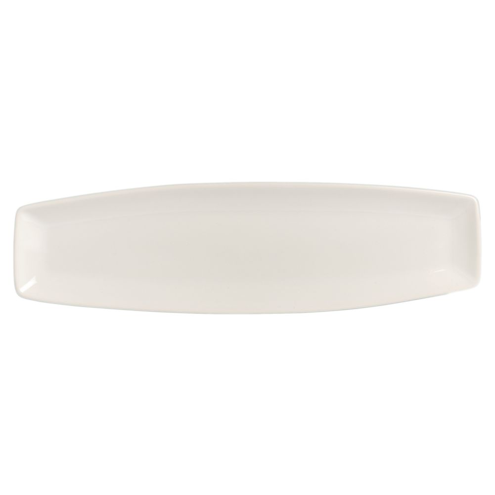 Steelite Anfora American Basics White 14 x 4" Fusion Platter
