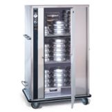 FWE P-Series Banquet Cart w/ Push Handles, 90 Plate Capacity