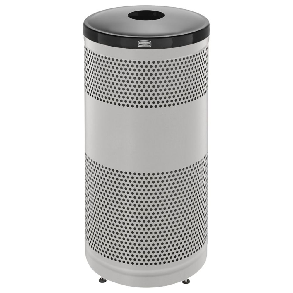 Rubbermaid&reg; Stainless Steel 25 Gallon Recycle Receptacle