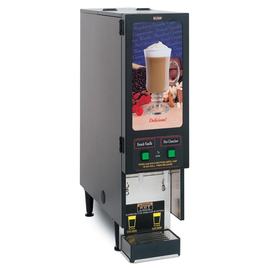 BUNN&reg; Powdered Beverage Dispenser with Black Decor