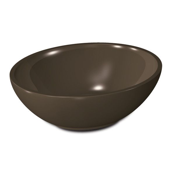 Bowl, Oval, 4.5 Qt, Espresso,