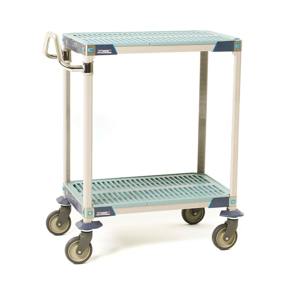 Metro&reg; 24 x 36 x 39" MetroMax i&reg; 3 Shelf Utility Cart