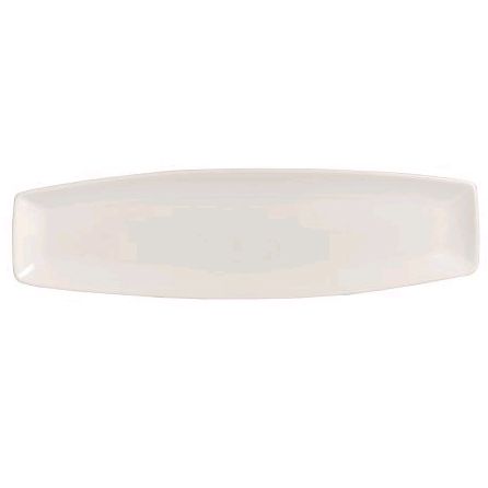 Steelite Anfora American Basics White 14 x 6" Fusion Platter