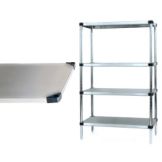 Metro&reg; S/S Flat Solid 24" x 36" HD Super&trade; Shelf