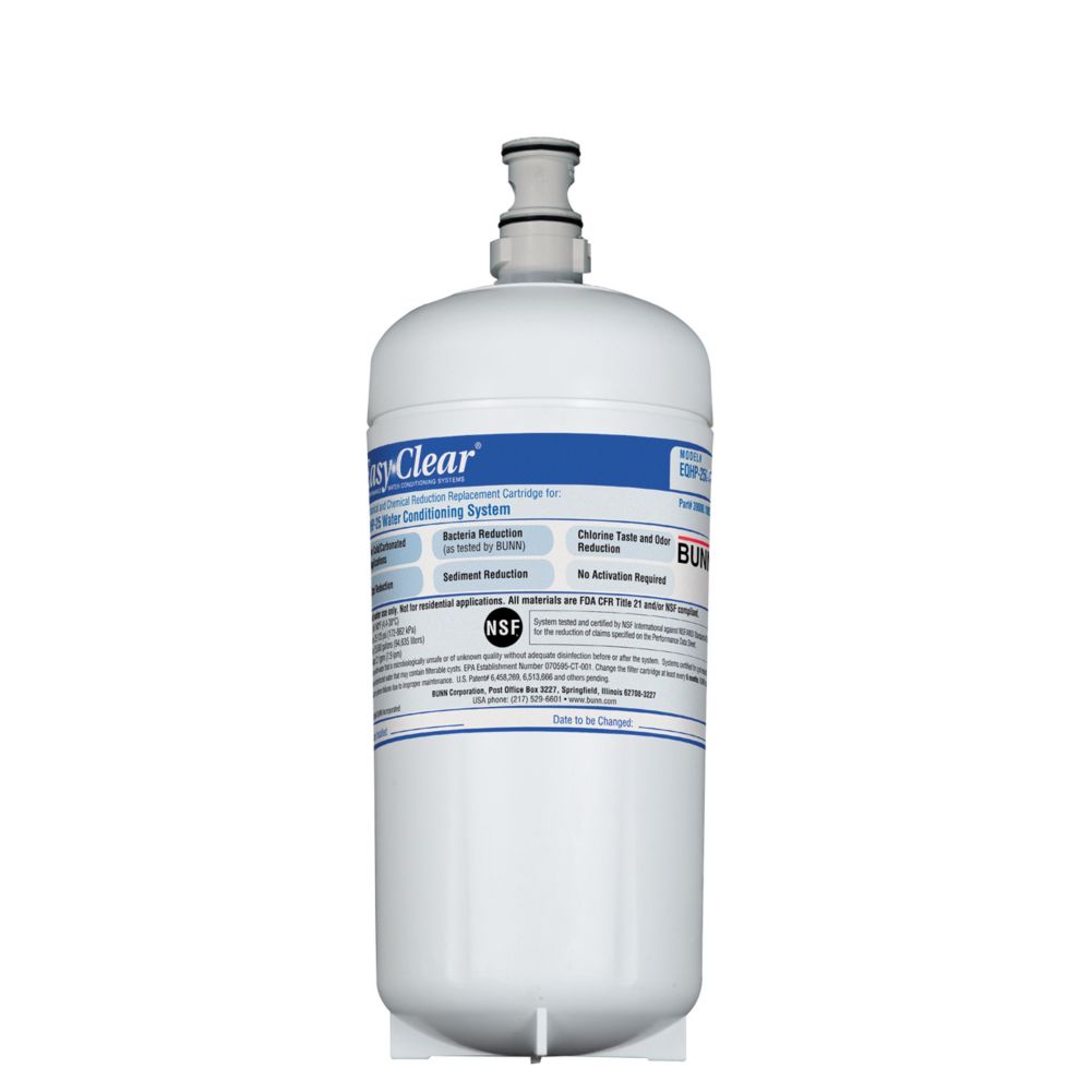 BUNN&reg;Easy Clear EQHP-25L Filter Cartridge for Custom Cafe