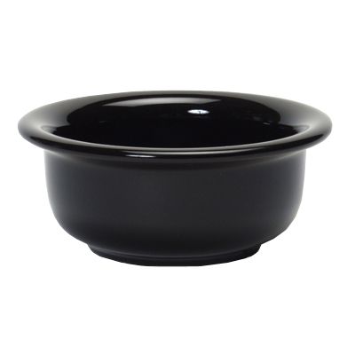Tuxton&reg; 14 Oz. Black Pot Pie Dish