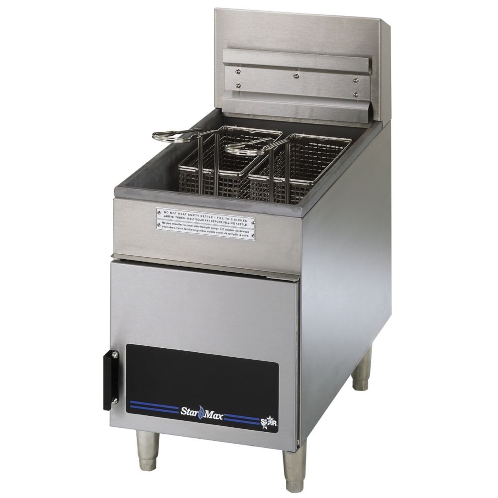 Star&reg; Mfg Star-Max&reg; Tube Type Gas Fryer w/ Twin Baskets