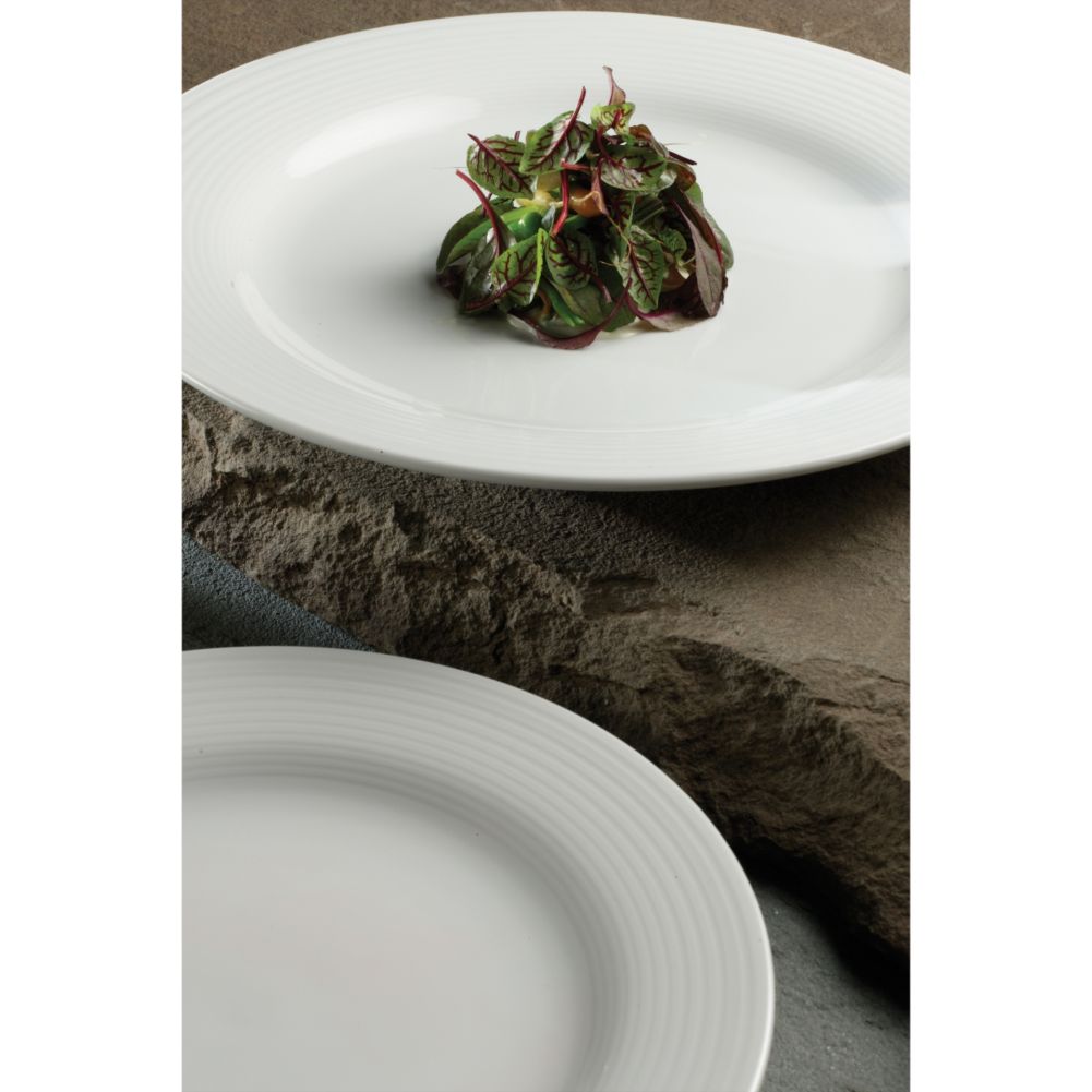 Steelite Rene Ozorio Virtuoso White 11-7/8" Presentation Plate