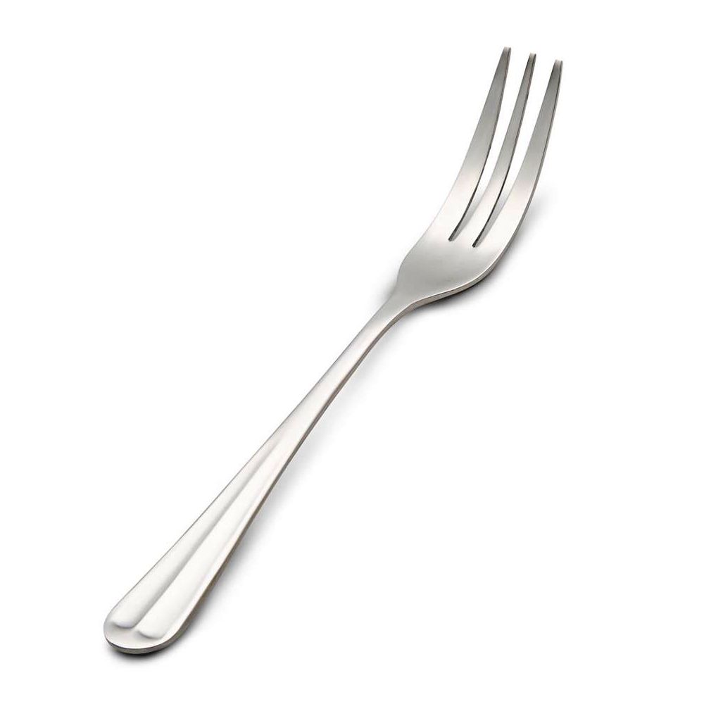 Queen Anne Satin Finish S/S 3-Tine Salad Fork, 6-5/8"