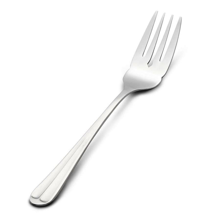 Queen Anne Satin Finish S/S 4-Tine Salad Fork, 6-5/8"