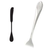 Walco Showboat&trade; Stainless Steel Butter Spreader, 6-3/4"