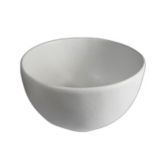 Bugambilia Round Resin Coated Buffet Bowl, Solid White, 101-1/2 oz
