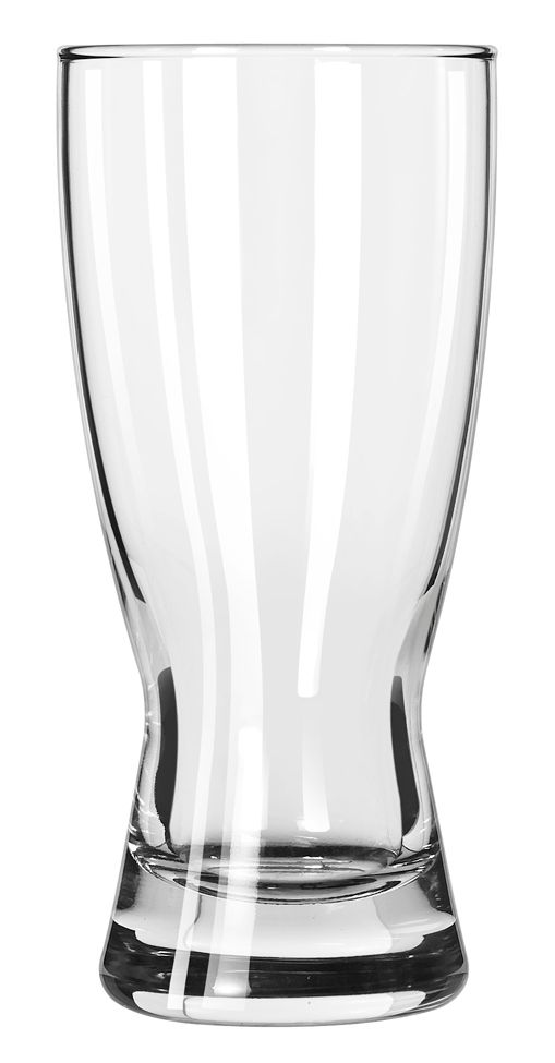 Libbey&reg; 11 Oz. Hourglass Design Pilsner Glass