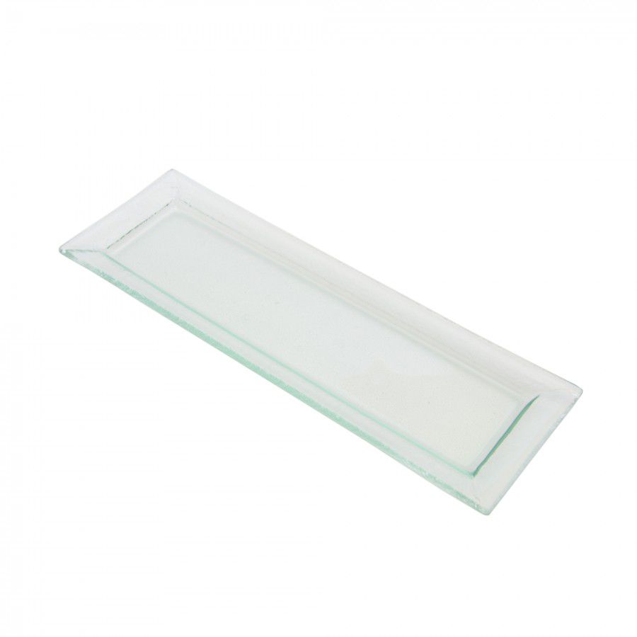 Ten Strawberry Street Sheer 14" x 4" Clear Rectangular Dish