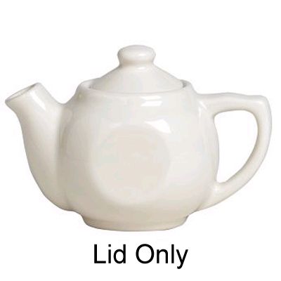 Steelite Anfora American Basics White Teapot Lid