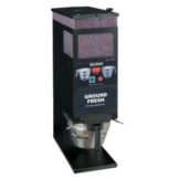 BUNN&reg; G9-2T DBC Blk Portion Control Coffee Grinder w/ Dual Hoppers