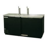 Beverage-Air 59" Black Draft Beer Cooler