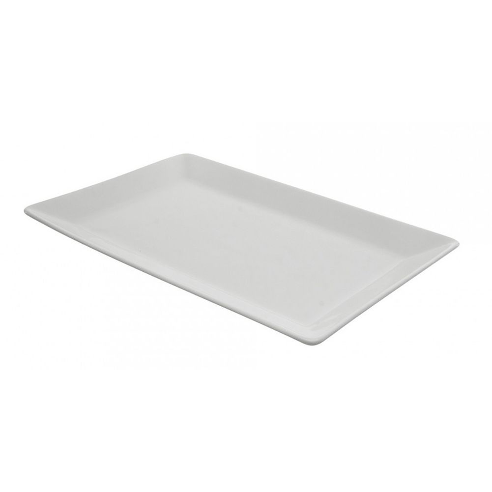 10 Strawberry Street Whitter 11" Coupe Rectangular Platter