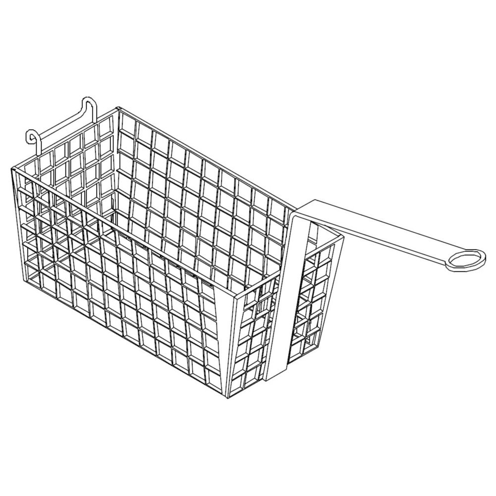 Pitco&reg; Square Basket for Models SG14, SG14R, E14, E14X, E14B