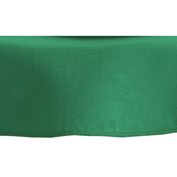 Marko&reg; DuraLast&trade; 90" Hunter Green Round Tablecloth