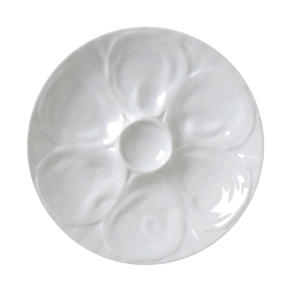 Vertex&reg; Market Buffet Collection White 9" Oyster Plate