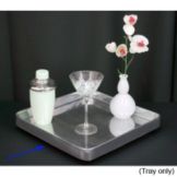 Dover Normandy Hotelware Polished Aluminum Kyoto Tray