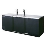 Beverage-Air 95" Black Draft Beer Cooler