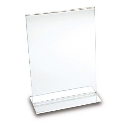 Delfin 5x7 in. Acrylic Clear Card Holder W/Bottom Load Holder