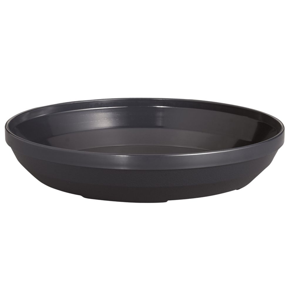 Cambro Black 9-1/2" Shoreline Collection Pellet Underliner