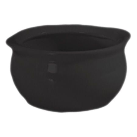 Diversified Ceramics 15 Oz. Black Onion Soup Bowl