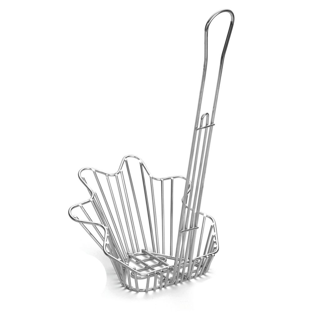 Tablecraft Chrome Plated Deep Taco Salad Basket
