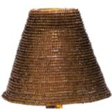Candle Lamp&reg; Amber Beaded Shade