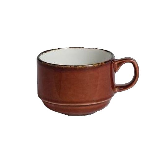 Steelite Performance Terramesa Mocha 7 Oz Slimline Stacking Cup