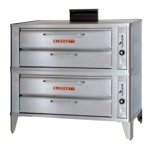 Blodgett Stainless Steel Deck Type 42" Gas Double Pizza Oven