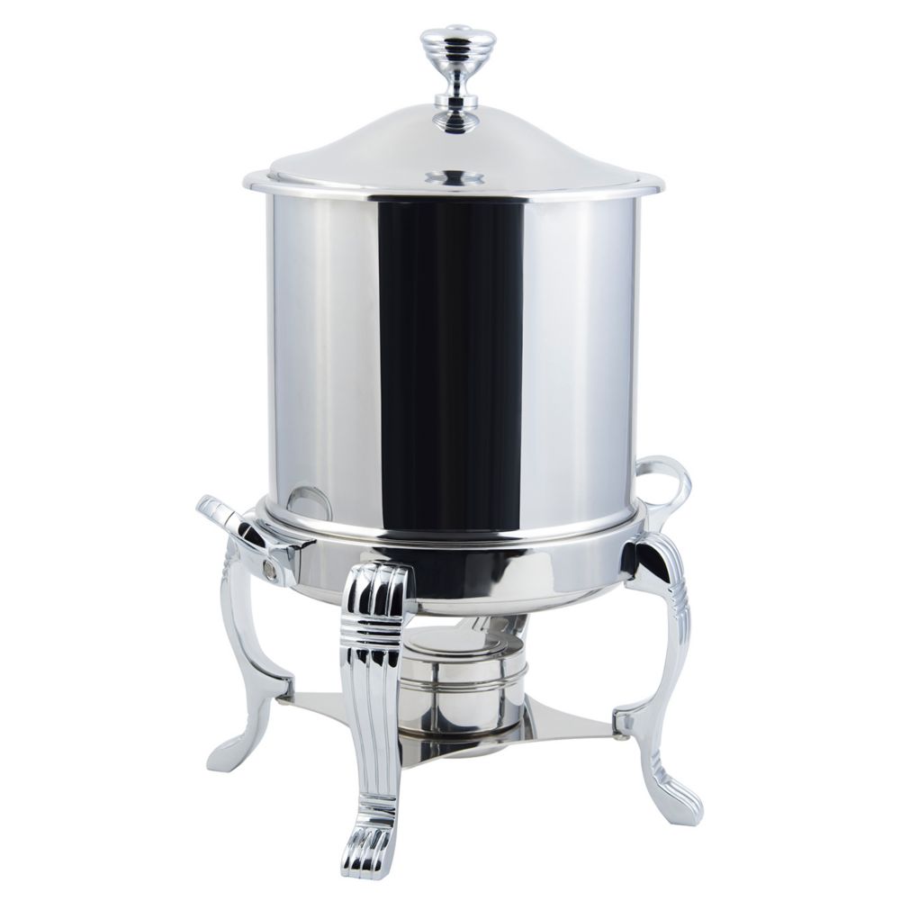 Bon Chef Aurora Chrome Plated 8 Qt Petite Marmite w/ Hinged Lid