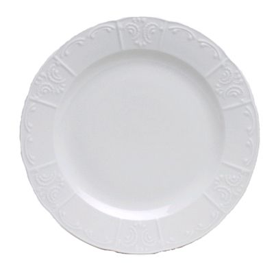 Tuxton&reg; 6" Round Porcelain White Plate
