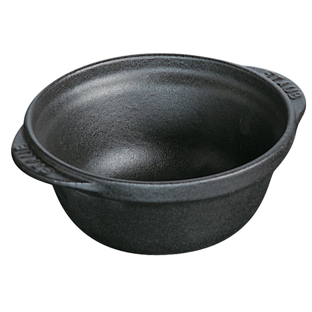 Staub USA Black Round 8-oz Soup / Service Bowl