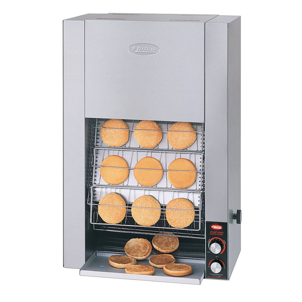 Hatco Toast King&reg; 25 Slice/Min 208V Electric Conveyor Toaster