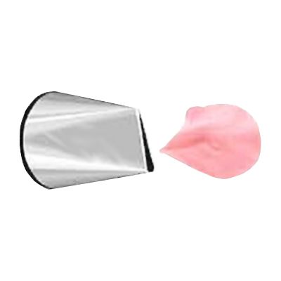Ateco S/S Tube Rose Petal Decorating Pastry Tip  #124S