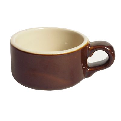 Tuxton&reg; 12 Oz. Caramel Soup Mug